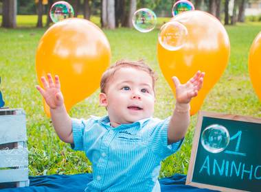 INFANTIL de Fotografia de Bebê | Heitor 11 meses - Jardim do Lago / Canoas 