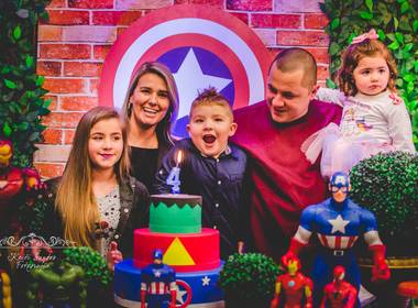 EVENTO INFANTIL de FESTA INFANTIL | GUI FAZ 4 E MALU FAZ 2 - ESTAÇÃO KIDS - SAPUCAIA DO SUL