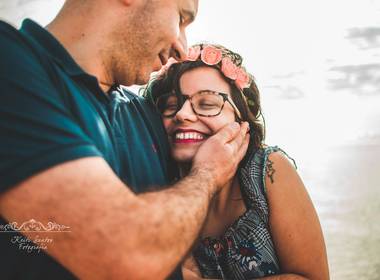 CASAL de FOTOGRAFIA DE CASAL | CAMILA E EMERSON - PRAIA DE TRAMANDAÍ - RS