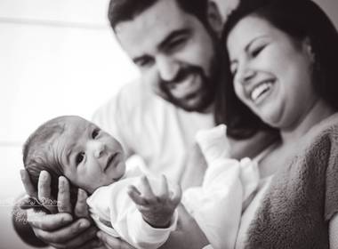 NEWBORN de FOTOGRAFIA DE FAMÍLIA | VÍTOR CHEGOU - SÃO LEOPOLDO