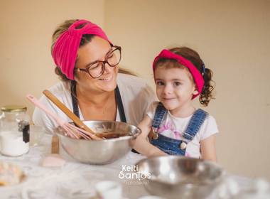 FOTOGRAFIA DE FAMÍLIA de SABRINA E VALENTINA - PROJETO DIA DAS MÃES - DELÍCIAS DE MÃE