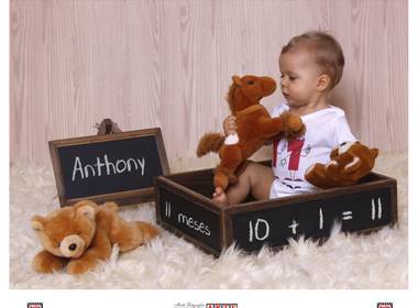 Ensaio Infantil de Acompanhamento Mensal