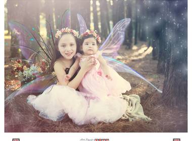 Ensaio Infantil de Alice e Aurora