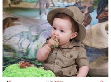 Smash the cake de José -  1 aninho