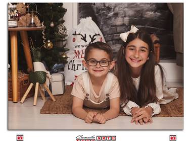 Ensaios de Natal de Paola e João Pedro