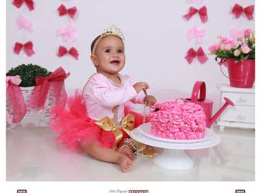 Smash the cake de Vitória - 1 aninho