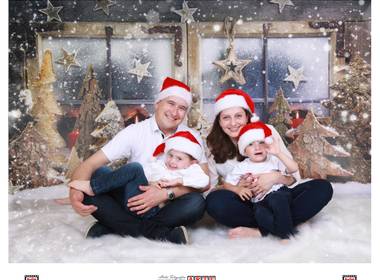 Ensaios de Natal de Natal em família! Bruna & Vinícius com Gabriel e Rafael!!!