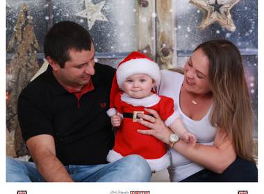 Ensaios de Natal de Natal em família Suelen, Diego e Eloá!!