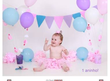 Smash the cake de Laura - 1 aninho!!