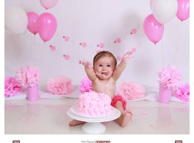 Smash the cake de Laura - 1 aninho!!!!