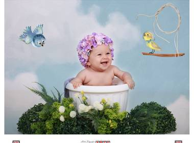 Ensaio Infantil de Marina - 8  meses