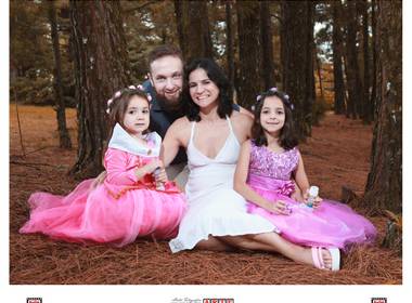 Fotografias de Família de Charlotte e Melinda 