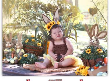 Ensaios de Páscoa de Heloísa - Páscoa 2019