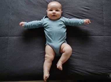 Ensaios de 4 meses do Isaac 