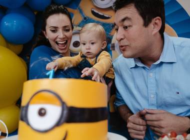 Documental de Família de O primeiro aniversário do Caio