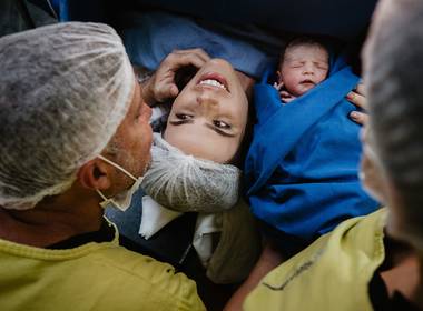 Nascimentos de A chegada da Laura