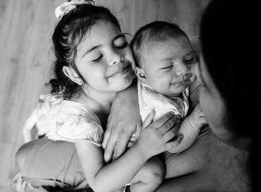 Ensaios de 1 mês do Kevin