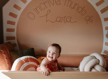 Ensaios de 9 meses da Lara