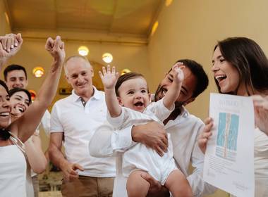 Eventos de O dia do batizado do Levi