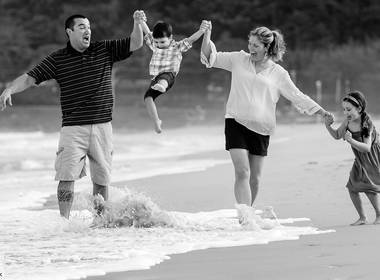 Ensaios de Um dia das Férias da Família Henrique no Brasil