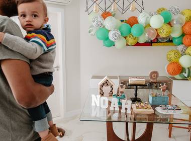 Eventos de Aniversário em casa: 01 ano do Noah