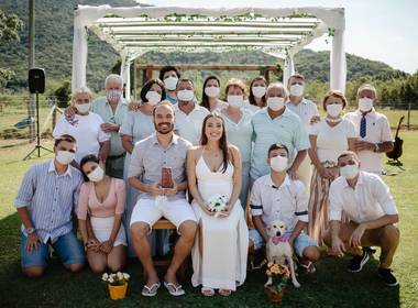 Casamentos de Leandro e Shai