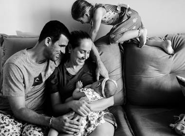 Ensaios de 7 meses da Mariah