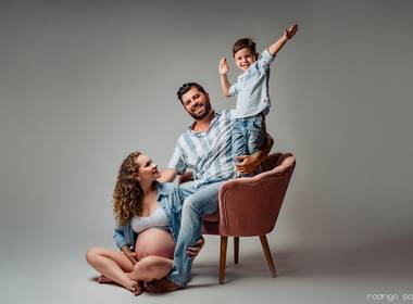 Estúdio de Ensaio Gestante Laís