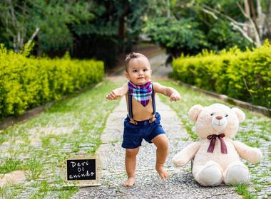 Ensaio Infantil de Davi - 1 Ano
