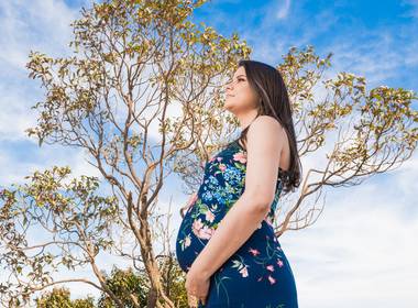 Gestante de Doce Espera do Arthur