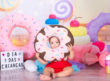 Ensaio Infantil Temático de Doces