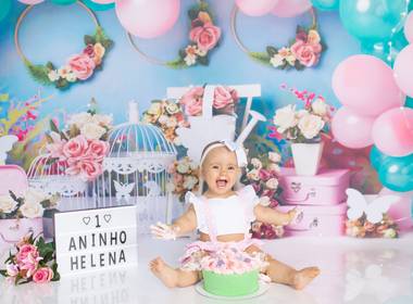 Ensaio Infantil Temático de Jardim Encantado