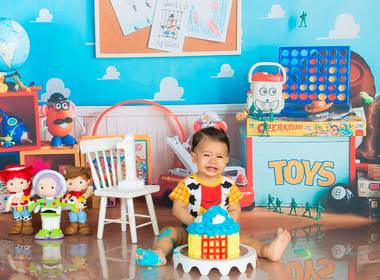 Ensaio Infantil Temático de Toy Story