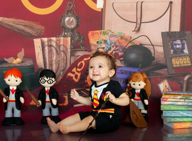 Ensaio Infantil Temático de Harry Potter