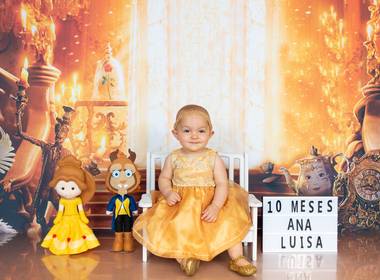 Ensaio Infantil Temático de A Bela e a Fera