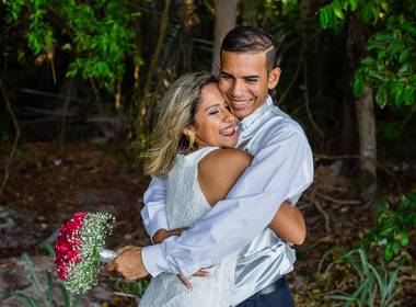 Ensaio Pré-Casamento de Ensaio Trash The Dress Tainá e Kelvyn