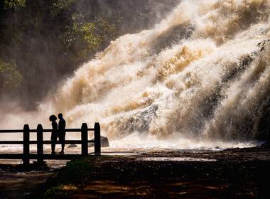 Ensaio Pré-Casamento de Ensaio Fotográfico na Cachoeira de Pancada Grande - BA Fábio & Mariana