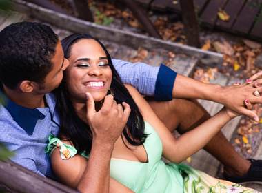 Ensaio Pré-Casamento de Ensaio no Parque Ecológico de Vilas do Atlântico e na Praia de Vilas do Atlântico - Taiane e Adeílson