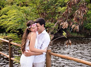 Ensaio Pré-Casamento de Ensaio Pré-Casamento na Praia do forte - Bahia  Renata e Kleber
