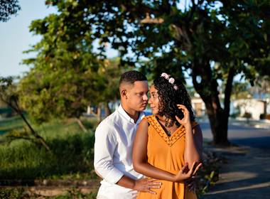 Ensaio Pré-Casamento de Ensaio Pré-Casamento em Vilas do Atlântico - Fran e Hilton