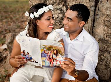 Ensaio Pré-Casamento de Ensaio em Madre de Deus de Glaucia e Alleph