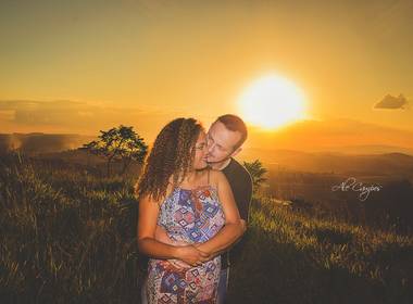 Ensaios de Ensaio de Namoro ao Por do Sol Wellington e Tatiane