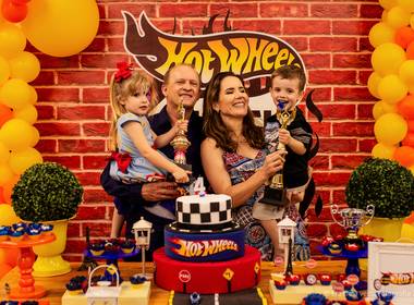 Aniversários de 4 aninhos da Yelena e do Miguel 