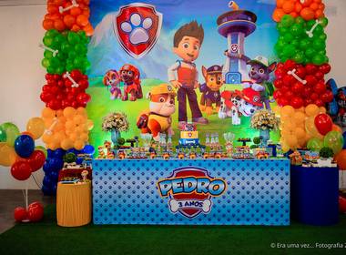 Aniversários de 3 anos do Pedro