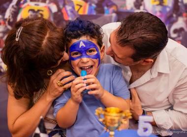 Aniversários de 5 anos do Davi