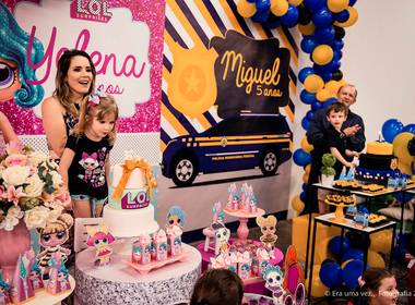 Aniversários de 5 anos da Yelena e do Miguel