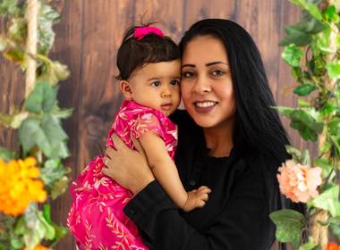 Família de Dia das Mães 