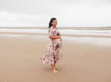 Gestante de Ensaio gestante da Kelly