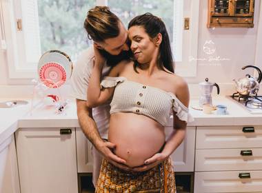 SESSÃO FOTOGRÁFICA de Ensaio Gestante | Danielle e Michel