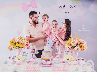 ANIVERSÁRIOS de Alice e IsaBella | 1º Aninho